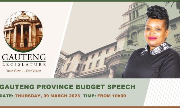 MEDIA ADVISORY- BUDGET SPEECH