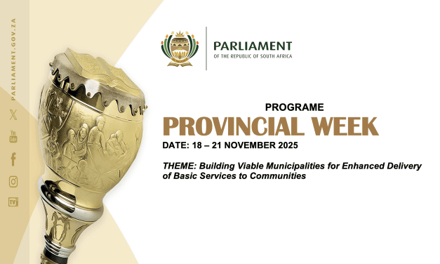 MEDIA ALERT: NCOP DELEGATES TO CONDUCT OVERSIGHT IN GAUTENG