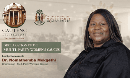 DECLARATION OF THE GAUTENG LEGISLATURE MULTI-PARTY WOMEN’S CAUCUS