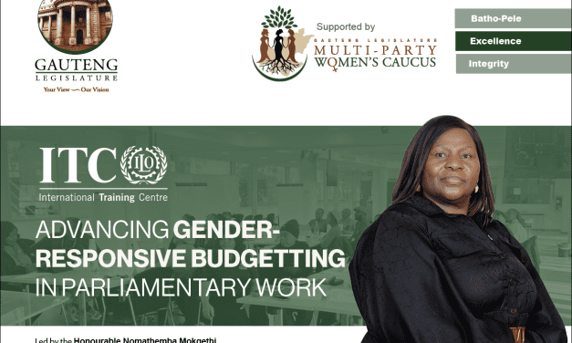 ADVANCING GENDER-RESPONSIVE BUDGETING IN PARLIAMENTARY WORK