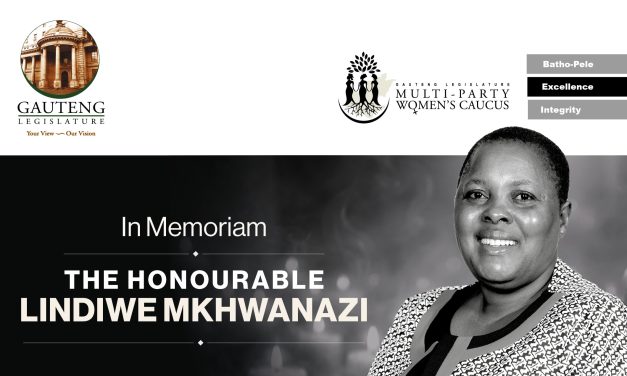 IN MEMORIAM – HON LINDIWE MKHWANAZI FUNERAL DETAILS